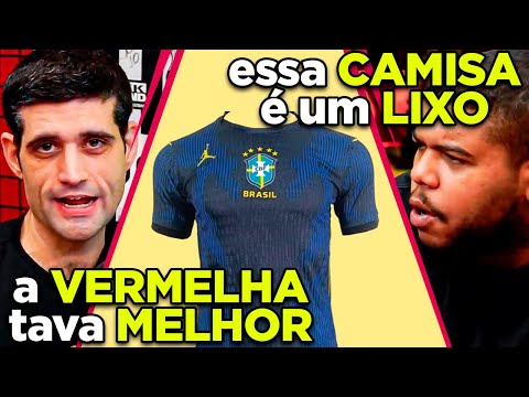 A VERGONHOSA CAMISA do Brasil para COPA