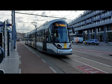 CAF 6113 naar De Panne | Kusttram | De Lijn