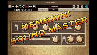 Video thumbnail for NEMBRINI Sound Master Custom Tube - Super Boost Your Synths & Keys - Demo for iOS by The Sound Test Room