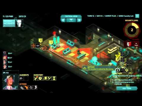 Invisible Inc Campaign 3-14 (Contingency Plan)
