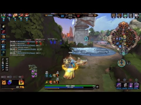 Smite Conquest Tank Chaac Jungle Gameplay | Must Watch Game! 3 Tanks