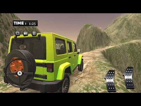 luxury offriad prado driving simulator #2 yellow jeep - android games