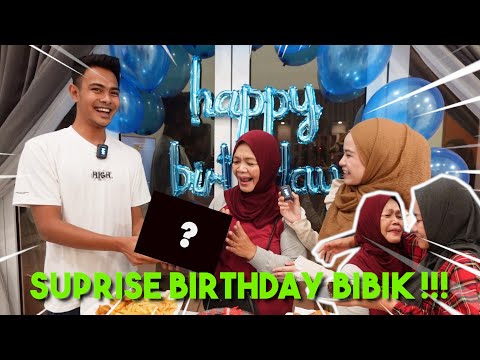 SUPRISE BIRTHDAY BIBIK ALIEFF !!! BELLA SAYANG BIBIK ...