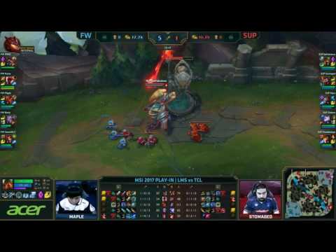 FW vs SUP - Game 1 Highlights - MSI 2017 - Flash Wolves vs. SuperMassive eSports