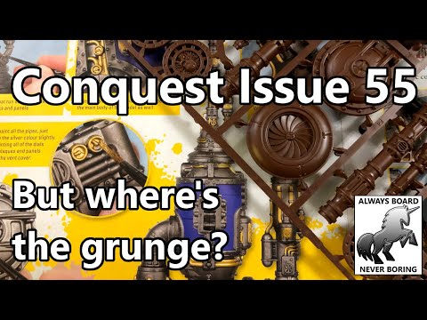 Warhammer 40,000: Conquest Issue 55 Review (Hachette Partworks) - Alchomite Pipes
