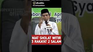 Download lagu niat sholat witir 3 raka'at 2 salam mp3