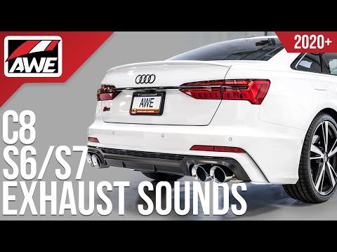 AWE Exhausts for Audi C8 S6/S7 2.9TT