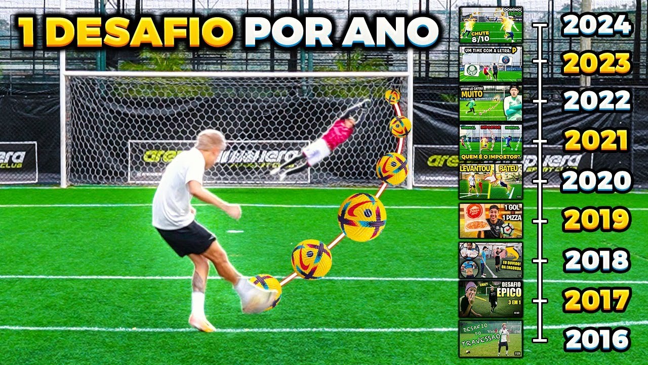 SERÁ QUE JOGAMOS MUITO MELHOR QUE ANTIGAMENTE? (DESAFIO 9 EM 1) *ESPECIAL 6 MILHÕES* ❤️