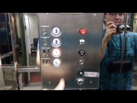 Vintage Haughton Hydraulic Elevator @ M&K Commercial Building, Fairfax, VA