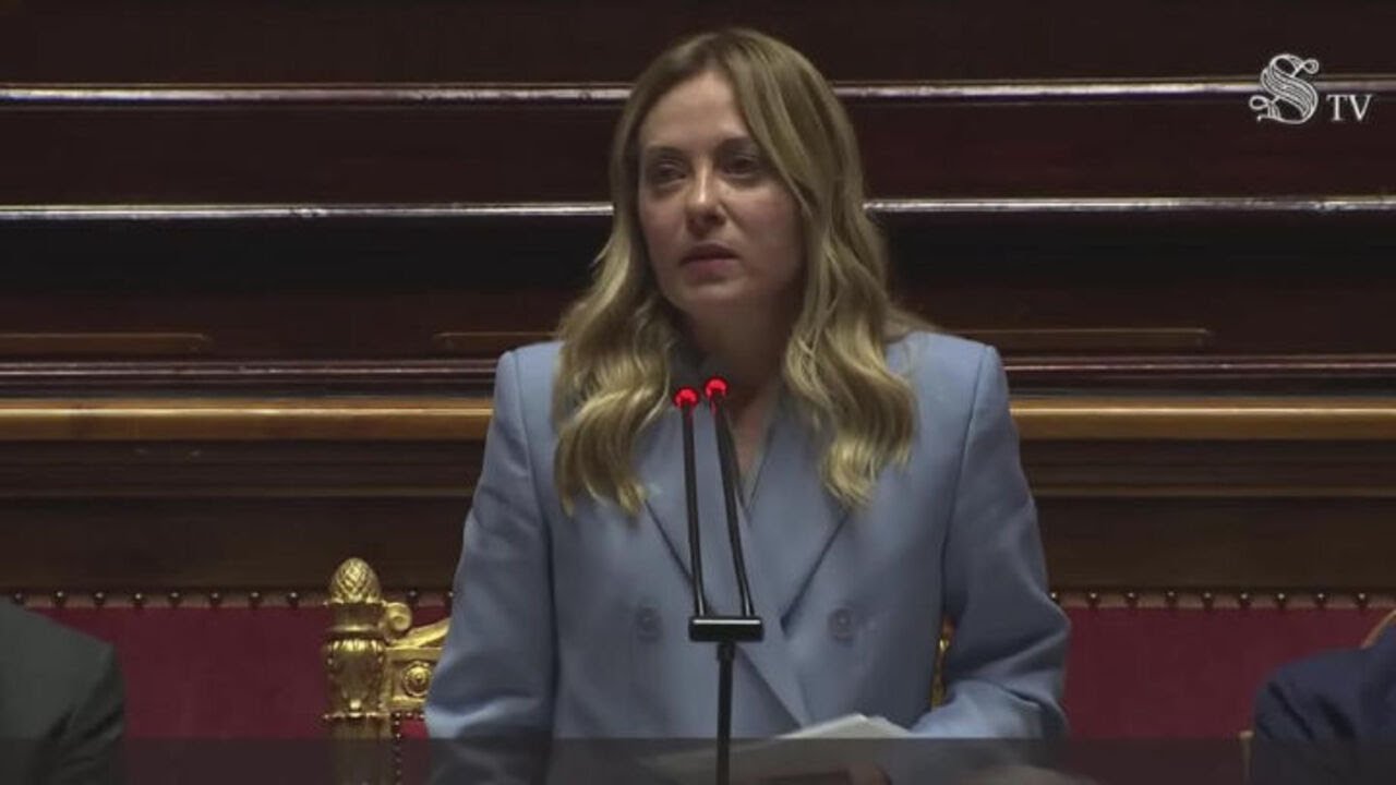 Meloni: Carri armati da milioni di euro distrutti da droni da 20mila euro, Occidente cambi strategia