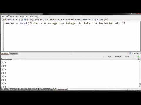 Writing A Simple Factorial Program Using Python 2 Introduction To Programming With Python