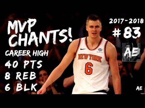 Kristaps Porzingis vs. IND Full Highlights | 40 PTS, 6 BLK (11.05.2017) - #83