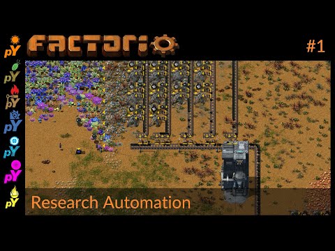 Research Automation | Part 1 | Factorio PyAE | Pyanodons Alternative Energy