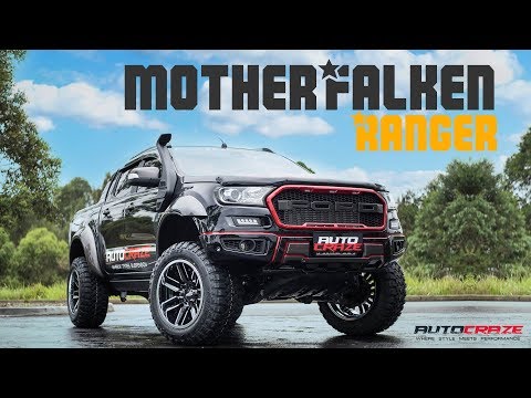 MOTHER FALKEN RANGER // Ford Ranger Build - Moto Metal MO202, Falken MT01 Tyres  | AutoCraze 2017