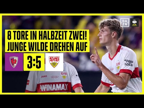 Stuttgarter Rookie-Joker stechen gnadenlos zu: Kyoto - VfB Stuttgart | Testspiel | DAZN Highlights