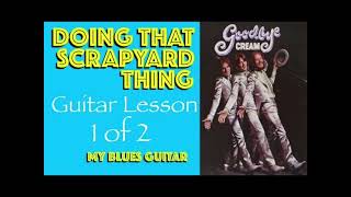 CREAM  "DOING THAT SCRAPYARD THING"  1969   (2025 FULL BALANCED ALTERNATE STEREO MIX)