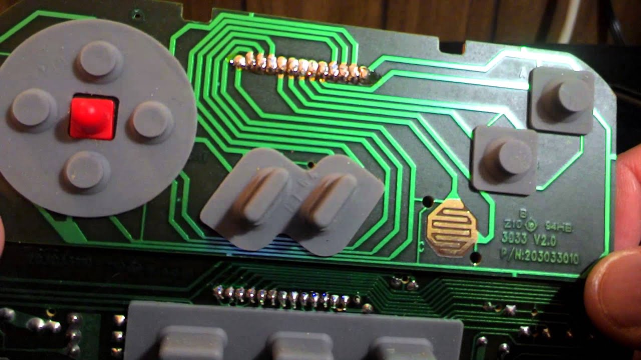 Adventures in Console Repair: Atari Jaguar controller