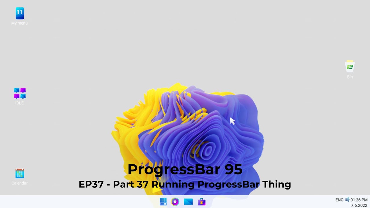 ProgressBar 95 EP37 Part 37 Running ProgressBar Thing