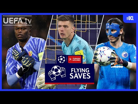 #UCL Great Saves Matchday 4 | Samba, Pope, Grabara...
