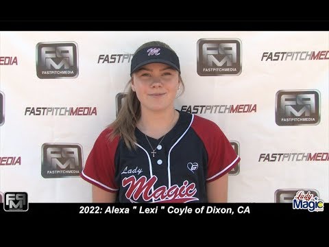 2022 Alexa " Lexi " Coyle Pitcher and Outfield Softball Skills Video - Lady Magic Jaquez