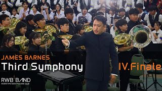 Download lagu James Barnes - Third Symphony, Mvt.4 Finale | Ratwinit Bangkaeo Wind Symphony mp3