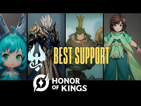 Top 5 Best Support Heroes in Honor of Kings | Roamers & Tanks Tier List (2025 META)
