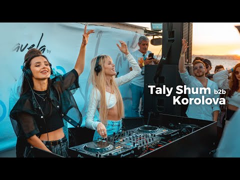 Taly Shum b2b Korolova - Live @ Karavela Boat Party, Lisbon / Melodic Techno & Progressive House Mix