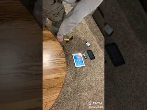 Dad Smashes Kids' Electronics in Viral TikTok Video