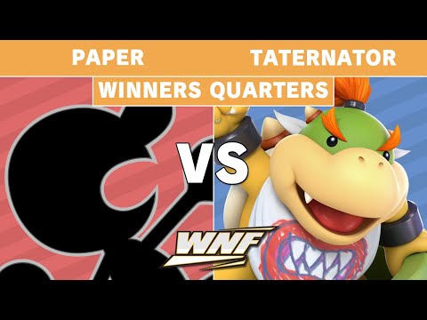 WNF 3.9 Paper (Mr Game and Watch) vs Taternator (Bowser Jr) - Winners Quarters - Smash Ultimate