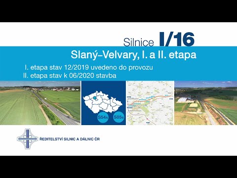 I/16 Slaný-Velvary (dokumentace stavby 06/2020)