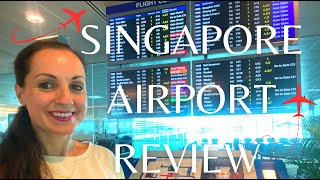 SINGAPORE LAYOVER / Exploring Terminal 1,2 and 3/ Airport Gardens/ Airport Food / Cleanest Airport ?