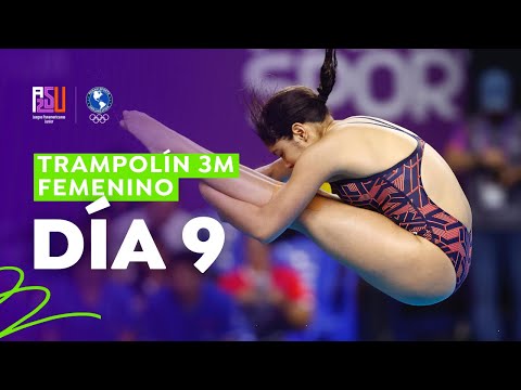 Clavados Trampolín 3M Femenino - Juegos Panamericanos Junior ASU 2025