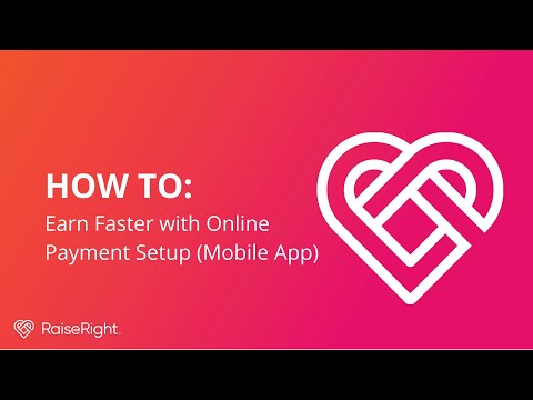 How to Earn Faster with Online Payment Setup (Mobile App)