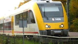preview picture of video '[SJ/Vättertåg]delayed regional train from Falköping and ...'