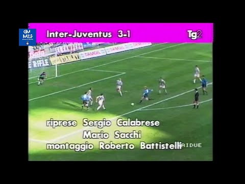 1992-93 (7^ - 25-10-1992) INTER-Juventus 3-1 [Sosa,Sammer,Shalimov,Moeller] DomenicaSprint Rai2