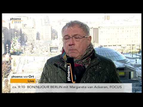 Proteste in Kiew - Schalte mit Bernhard Lichte am 03.02.2014