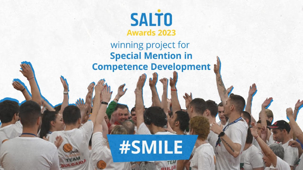 SALTO Awards 2023 Special Mention for Competence Development Winner | #SMILE