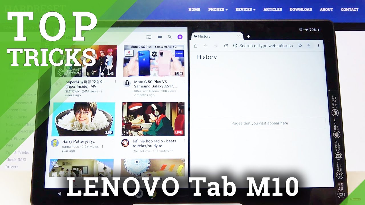 TOP TRICKS for LENOVO Tab M10 – Best Apps / Cool Features