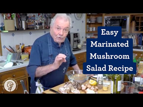 Easy Marinated Mushroom Salad Recipe
