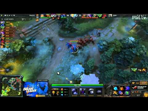 DreamLeague - Season 1 - Super Weekend - Fnatic vs Team Dog