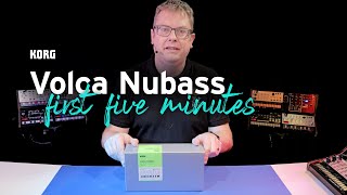 Get started with the Volca Nubass - your first five minutes