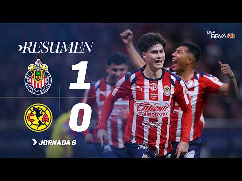 CHIVAS 1-0 AMÉRICA | La Hormiga volvió a hacer lo suyo en el Clásico de México | Con México C26 J6
