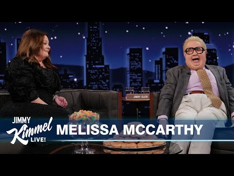 Jiminy Glick interviewt Melissa McCarthy