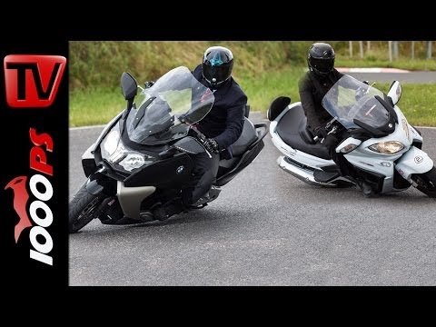 Thumbnail for Suzuki Burgman 650 vs BMW C 650 GT | Scooter Battle by Suzuki, BMW