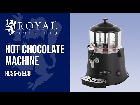 video - Hot Chocolate Machine - 5 Litres - LED Display