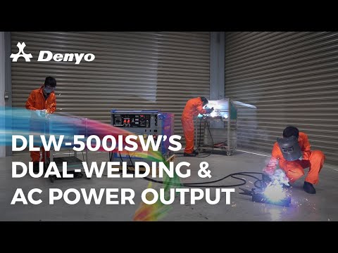 Welder Generator's Dual-Welding and AC Power Output