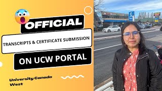 Official Transcript submission to University Canada West | UCW #ucw #transcripts #januaryintake #mba
