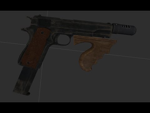 Colt M1911A1 Dillinger Mod Showcase