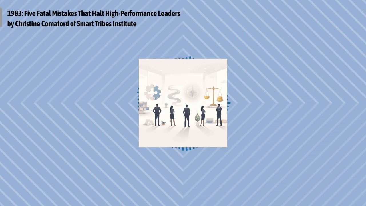 1983: Five Fatal Mistakes That Halt High-Performance Leaders by Christine Comaford of Smart...