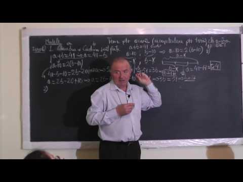 1/2 Lectia 1231 Sume Gauss Divizibilitate Propozitii Ecuatii Probleme de pus in ecuatie - Clasa 5